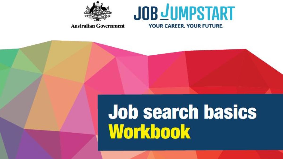 Job Search Basics workbook cover photo